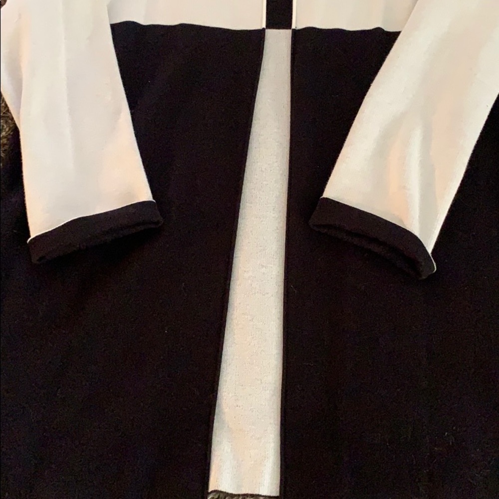 Alfani Color Block Long Sleeve Open Cardigan - image 4